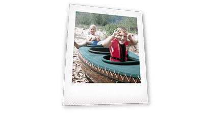 Paddeln mit Kindern
