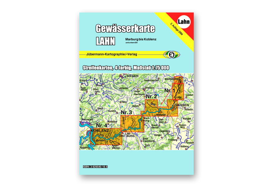 GEWÄSSERKARTE LAHN